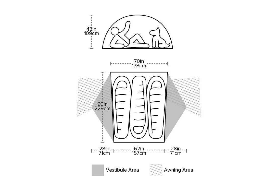 Big Agnes Copper Spur HV UL3 